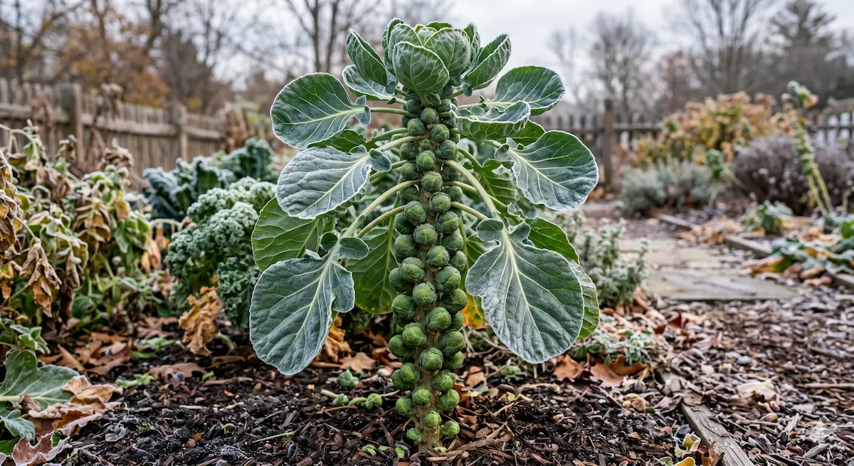 Brussels Sprouts Hercules: Harvest Until the First Frosts