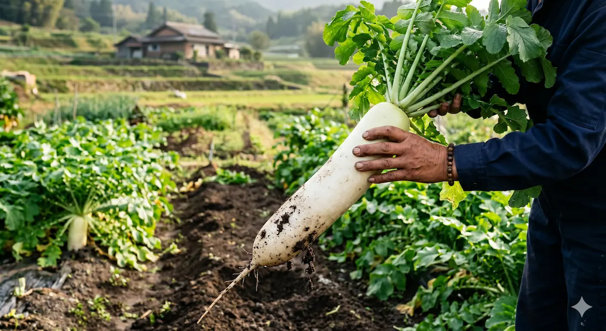 Daikon: The Juicy Giant from the East