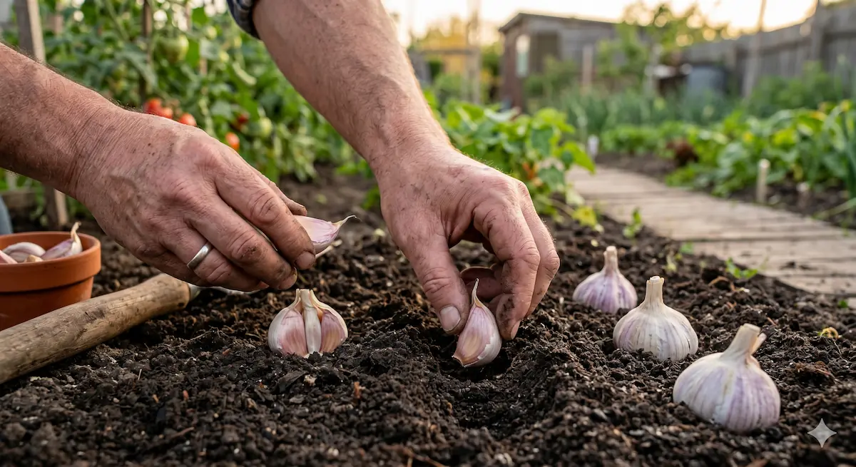 Garlic: Spring vs. Autumn Planting — What's the Difference for the Planner?