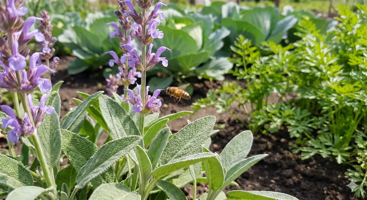 Sage in the Garden: An Aromatic Helper and Pollinator Magnet