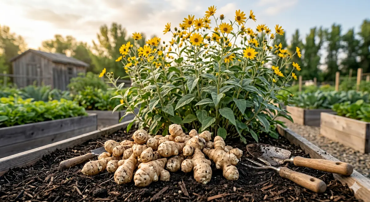 Jerusalem Artichoke: The "Smart" Potato That Defies Frost