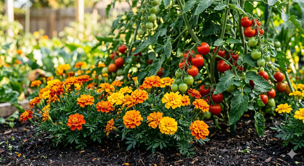 Marigolds: Growing a Living Shield for Your Vegetable Garden