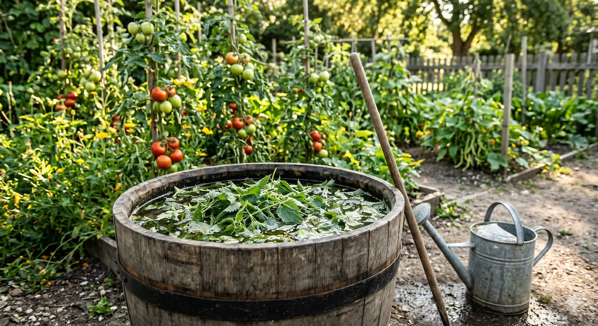 Nettle Tea for Plants: Free Organic Fertilizer Hack